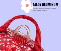 Truelove Pet Dog Harness Floral No Pull Cotton Fabric Breathable and Reflective Soft for Big Medium Small Adjustable VestTLH5655