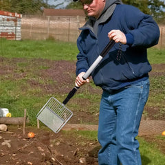 Chicken Coop Rake Stretchable Litter Sifter Chicken Coop Accessories Poop Shovel For Separating Poop And Debris From Sand