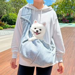 Outdoor Pet Carrier Bag Adjustable Crossbody Shoulder Strap Pet Crossbody Shoulder Bag Portable Pet Bag Pet Carrying Supplies