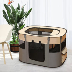 Pet fence Dog Enclosure Foldable Puppy Playpen Portable Pet Tent Large Enclosure Summer Pet Tent For outdoor and indoor