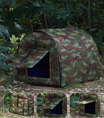 Cat Outdoor Tent Pets Waterproof Warm Beds House Pet Puppy Comfort Semi Enclosed Sleeping Furniture Cat Supplies Accessories