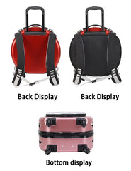 Portable Cat Carrying Bags Large Capacity Pet Carriers Backpack Travel Cats Carry Handbag with Wheel Pets Carriers Trolley Case