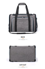 Pet Carrier Bag Foldable Small Dog Charter Carrying Cat Out Bag Expansion Pet Bag Mesh Breathable Expansion Foldable Handheld C