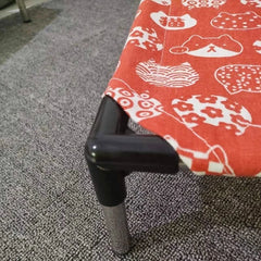 Portable Elevated Dog Bed Outdoor Pet Bed Summer Cat Bed Pet Camping Removable Washable Small Pet Hammock Outdoor Dog Bed