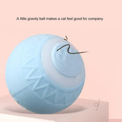 Rolling Smart Ball Cat Toy Electric Dog Toys Interactive Ball Rechargeable Automatic Sensing Rolling Ball Toys For Puppy Toy