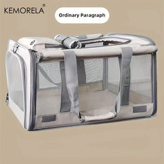 Pet Carriers Backpack Portable Breathable Foldable Shoulder Bag Cat Dog Carrier Bags Outgoing Travel Pets Handbag Transport Bag
