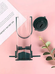 Wild Bird Seed Feeder Multiple Holes Bird Feeder Pet Bird Feeder Hanging Garden Paddock Bird Feeding Tool Outdoor Decoration