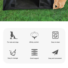 Portable Dog Tent Outdoor Foldable Outdoor Cat Sun Shelter Breathable Pet Sun Shelters For Anti-UV Comfortable Activity Space