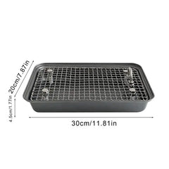 Bunny Litter Box Removable Litter Box Reusable Training Pan Cage Stainless Steel Potty Trainer for Small and Medium Animals