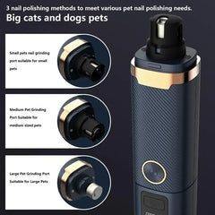 Dog Nail Trimmers Rechargeable Electric Dog Nail File Rechargeable Dog Trimmer for Paws Pet Grooming Supplies for Small Medium