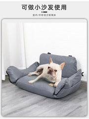 Car Portable Pet Bed Four Seasons Universal Travel Outdoor Large Dirt Resistant and Waterproof Pet Car Mat Car Accessories