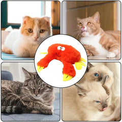 Electric Bird Teasing Cat Toy Interactive Simulation Bird Plush Toy Pet Kitten Teasing Toys for cats and kittens to practice