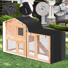 Chicken Coop Cover For Winter Outdoor Waterproof Dustproof Pet Cages To Protect Small Animals Reliable Triangle Cat Accessories