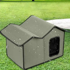 Outdoor Cat House Removable and Washable Design Pet Bed Waterproof Cat Dog Universal Convenient Storage and Washable Dog House