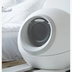 Fully Enclosed Odor-isolating Cat Litter Box Splash-proof Large Cat Toilet Cat Supplies Cat Litter Tray with Shovel