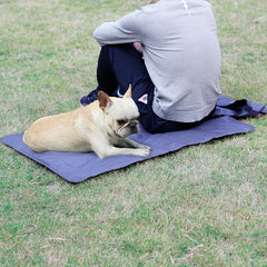 100x70cm All-Season Waterproof Pet Mat Foldable Outdoor Dog Pad Non-Slip Bottom for Camping Travel Indoor Outdoor Use