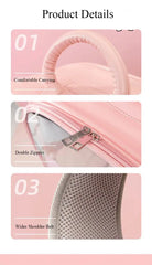 Pet Carrier Backpack with Window Transport Carrying Breathable Travel Bag Dog Space Capsule Cat Carrier