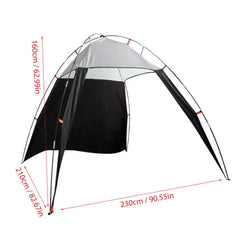 Portable Lightweight Outdoors Canopy Beach Shelter Sun Shade Tent Waterproof Tent Garden Sun Awning For Fishing Camping Travel