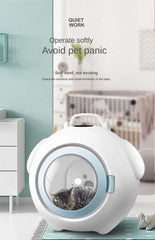 Multifunctional Pet Drying Box Household Small Silent Fully Automatic Dog Hair Dryer and Water Blower,Also A Warm Nest for Pets