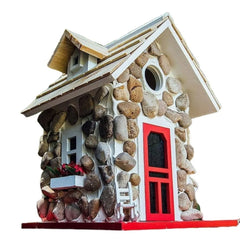 Pet Supplies Resin Bird House Durable Exquisite Bird Feeder Hanging Garden Bird Villas Wild Pigeons