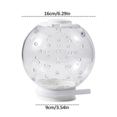 Cat Muzzle Cat Grooming Masque Clear Cat Adjustable Hood Pet Grooming Cover Accessory Prevent from Cats Biting Chewing