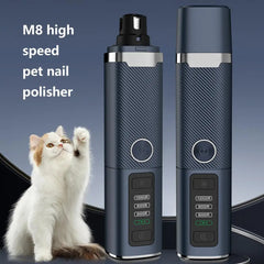 Dog Nail Trimmers Rechargeable Electric Dog Nail File Rechargeable Dog Trimmer for Paws Pet Grooming Supplies for Small Medium