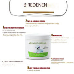 Pet Hair Dye Cream 100ML Pet Hair Coloring Cream Easy To Use Pet Hair Dye Plant Extract Bright Color Pet Hair Dye Fashionable