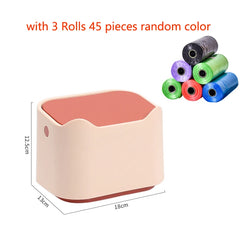 Cat Litter Box Bin Double Layer Cat Excrement Trash Can Fully Enclosed Large Capacity Cat Toilet Bedpan Pet Products Supplies