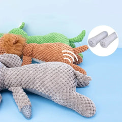 Plush Cartoon Puppy Dog Toys Pet Chew Squeak Toys Small Dogs Teeth Grinding Bite Interesting Cute and Highly Elastic Pet Toys