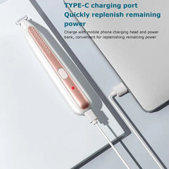 Portable Dog Paw Trimmer with Led Light Rechargeable Cordless Nail Grinder Shaver for Cats dogs Other Pets Nail Grooming Tools