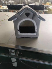 Foldable Pet House Removable Washable Cat House Puppy Cave Sofa Pet Supplies Suitable for Small and Medium Cats and Dogs