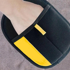 Pet Hair Removal Gloves Dog Grooming Gloves Lanyard Design Pet Cleaning Tool for Dogs Cats Rabbits and Other Animals