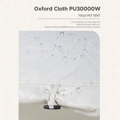 Portable Pet Tent Foldable Pet Playpen for Dogs and Cats Indoors/Outdoors Fully Automatic Waterproof Pet Tent with Carrying Bag