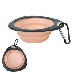 Pet Bowls, Pet Food Utensils, Outdoor Portable Folding Bowls, Silicone Easy To Clean