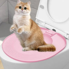 Cat Toilet Trainer Sand Box Cat Trainer Reusable Urinal Seat Potty Cat Hygiene Trainer For Pet Care Train Your Cat To Use The