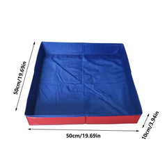 Pet Swimming Pool Foldable Cat Dog Toy Pool Outdoor Portable Non-slip Summer Swimming Pool Pet Cleaning Water Basin Pet Supplies