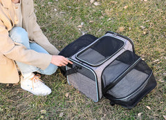 Cat Bag Carriers Outdoor Bag Transporter Portable Handbags Small Foldable Dog Cat Accessories Travel Car Carrying Pet Moving Bag