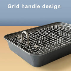 Bunny Litter Box Removable Litter Box Reusable Training Pan Cage Stainless Steel Potty Trainer for Small and Medium Animals