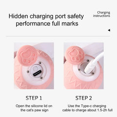 Rolling Smart Ball Cat Toy Electric Dog Toys Interactive Ball Rechargeable Automatic Sensing Rolling Ball Toys For Puppy Toy