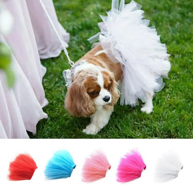 Pet Puppy Small Dog Lace Skirt Princess Tutu Dress Clothes Apparel Costume Cute Pet Shop Tudo Para Caes Puppy Clothes Dog Dress