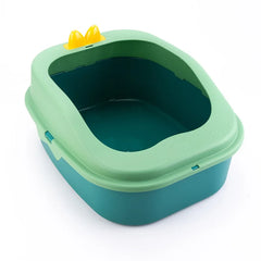 Cat Litter Box Design, Semi-Enclosed Sandbox, Big Space Toilet, Prevent Splash Tray, Kittens, Sand Litter Boxes