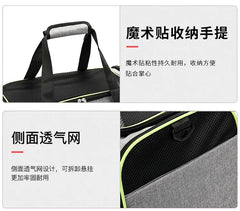 Pet bag Out carrying bag can be extended cat bag Large capacity Two small pets out carrying cat backpack