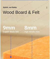 Pumpkin House Felt Cat Nest Fresh and Breathable Cat Bed Semi-enclosed Summer Pet Nest Practical Pet Furniture cat bed