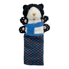 Cat Puppet Wrestler Cat Sumo Wrestling Glove Cats Interactive Play Hand Puppet With Sturdy Padding Soft Plush Toy for Cats Games