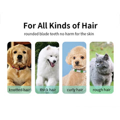 Pet Grooming  Kittens And Puppies Mute Electric Push Clippers Electric Waterproof Professional Shaving