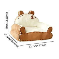 Pet Sofa Playing Fashion Home Decoration Kitten Warm Pet House Dog Sofa Nest Cat Bed for Pet Small Medium Dogs Cats Home Indoor