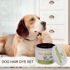 Pet Hair Dye Cream 100ML Pet Hair Coloring Cream Easy To Use Pet Hair Dye Plant Extract Bright Color Pet Hair Dye Fashionable