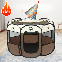 Pet Four Seasons Universal Cat and Dog House Summer Outdoor Breathable Foldable Pet House
