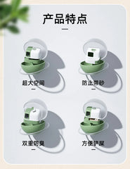 Cat Litter Box Fully Enclosed Oversized Hallway Supply Tray Oversized Long Aisle Drawer Pet Toilet Furniture Supplies