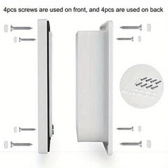 Pet Cat Door Hole Dog Door Hole Can Control Free Entry And Exit Pet Home Practical Two-way Door Safety Flap Door Pet Supplies